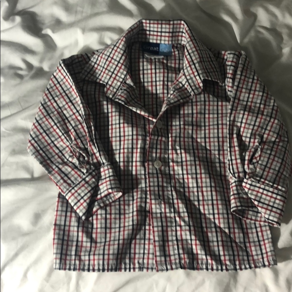 Button down baby shirt